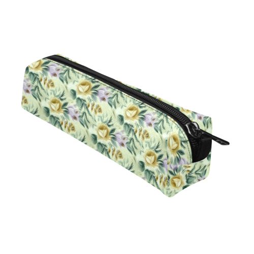 Cute floral 218B by JamColors Pencil Pouch/Small (Model 1681)