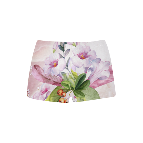 Wonderful flowers Women's All Over Print Boyshort Panties (Model L31)