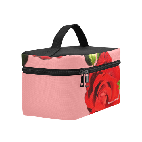 Fairlings Delight's Floral Luxury Collection- Red Rose Lunch Bag/Large 53086a9 Lunch Bag/Large (Model 1658)