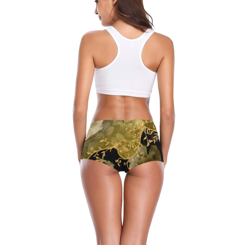 A touch of vintage Women's All Over Print Boyshort Panties (Model L31)