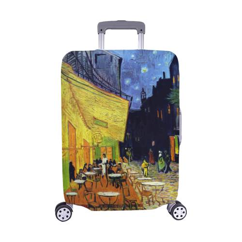 Vincent Willem van Gogh - Cafe Terrace at Night Luggage Cover/Medium 22"-25"