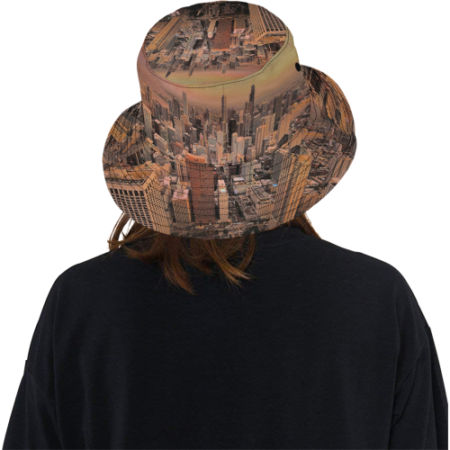 CHI SKY All Over Print Bucket Hat