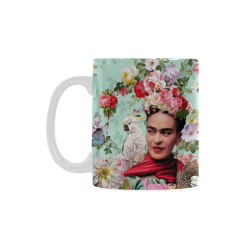 Frida's Cockatoo Custom White Mug (11OZ)