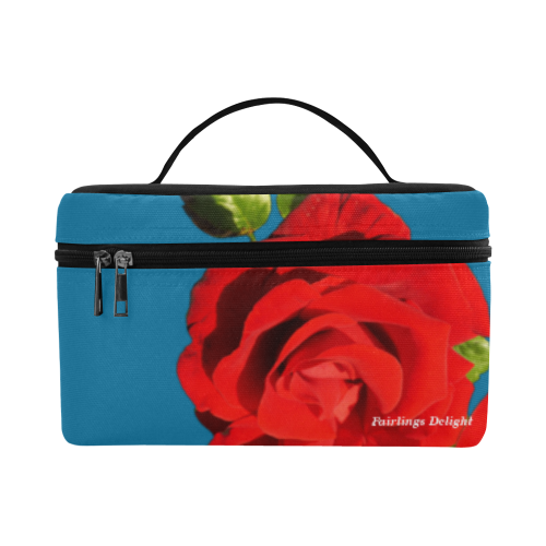 Fairlings Delight's Floral Luxury Collection- Red Rose Lunch Bag/Large 53086a15 Lunch Bag/Large (Model 1658)