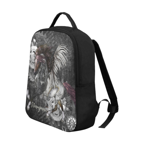Aweswome steampunk horse with wings Popular Fabric Backpack (Model 1683)