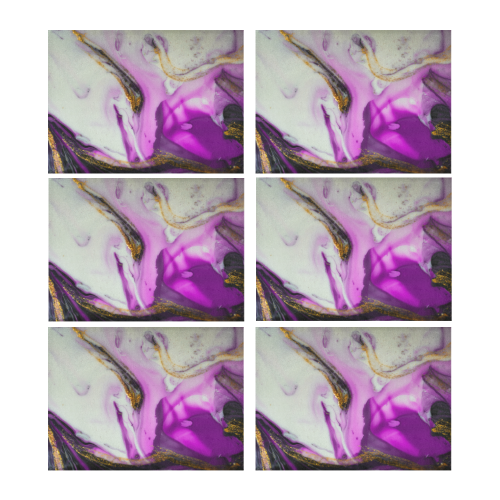 Fluid Pink Placemat 14’’ x 19’’ (Set of 6)