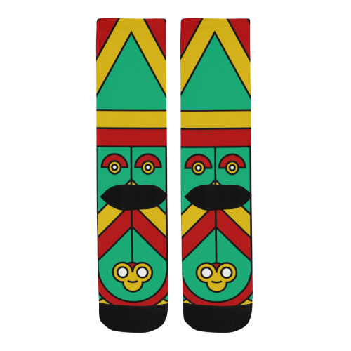 Aztec Spiritual Tribal Trouser Socks