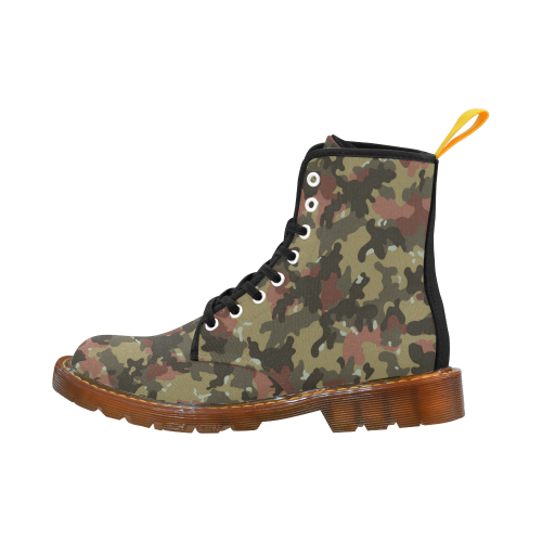CAMOUFLAGE-WOODLAND Martin Boots For Men Model 1203H