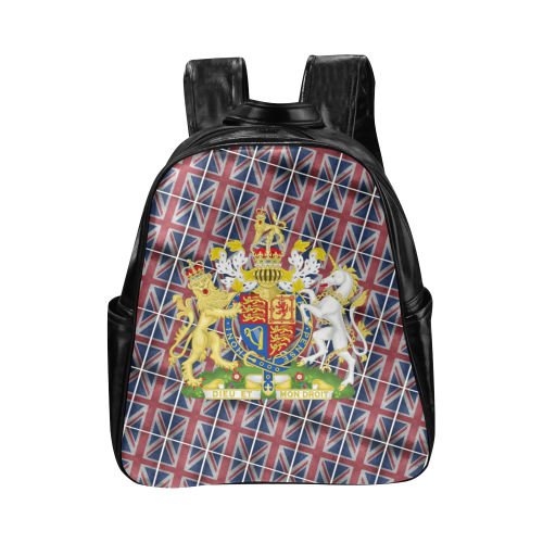 GREAT BRITAIN COA Multi-Pockets Backpack (Model 1636)
