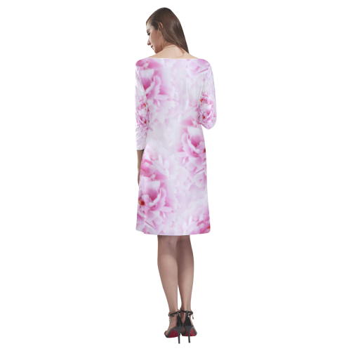 pinkyflowers Rhea Loose Round Neck Dress(Model D22)