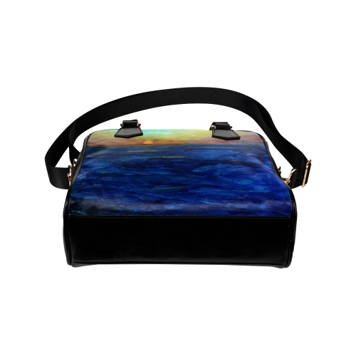 Sunset Seacape #1 Shoulder Handbag (Model 1634)