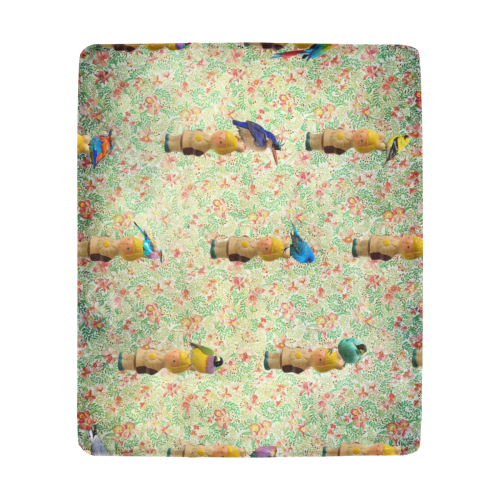 Daisy's Birds Ultra-Soft Micro Fleece Blanket 50"x60"