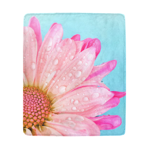Flower Ultra-Soft Micro Fleece Blanket 50"x60"