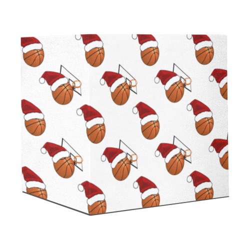 Christmas Basketball and Hoop Sports Gift Wrapping Paper 58"x 23" (3 Rolls)