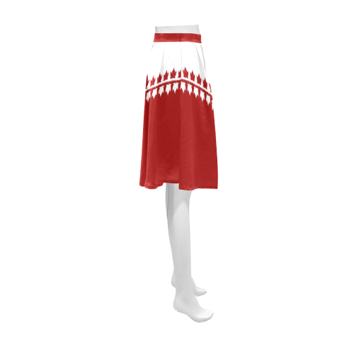 Canada Skirts Classic Sporty Canada Skirts Athena Women's Short Skirt (Model D15)