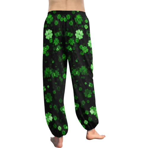 shamrocks 2 green by JamColors Women's All Over Print Harem Pants (Model L18)