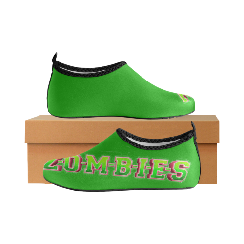 Zombies Kids' Slip-On Water Shoes (Model 056)