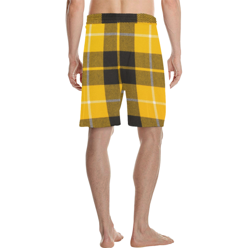 BARCLAY DRESS LIGHT MODERN TARTAN Men's All Over Print Casual Shorts (Model L23)