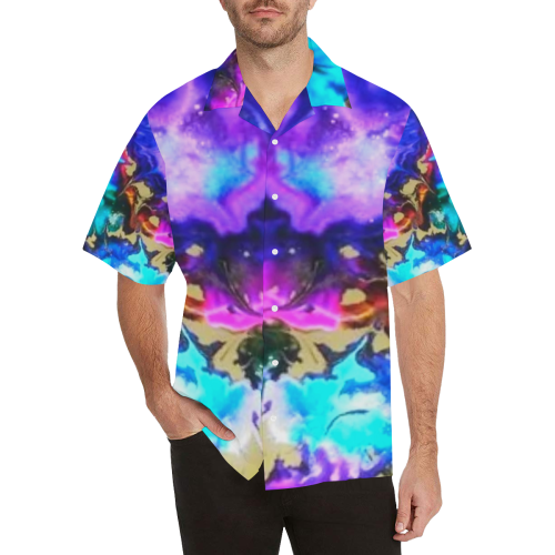 flower2 Hawaiian Shirt (Model T58)