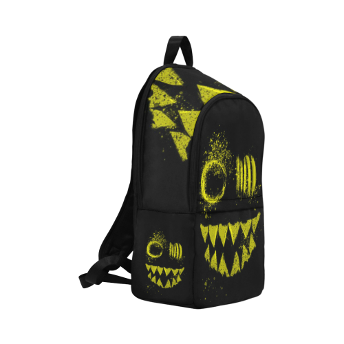 Woke Golden Rave Monster Festival Fabric Backpack for Adult (Model 1659)