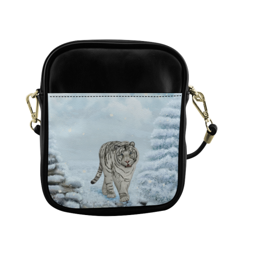 Wonderful siberian tiger Sling Bag (Model 1627)