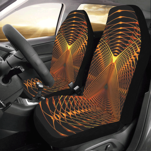 Golden Web Car Seat Covers (Set of 2)