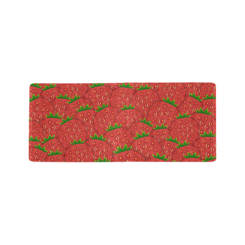 Strawberry Patch Mini Bifold Wallet (Model 1674)