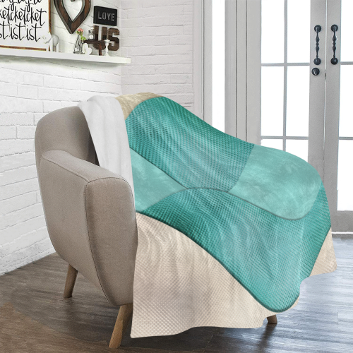 sun space #modern #art Ultra-Soft Micro Fleece Blanket 50"x60"