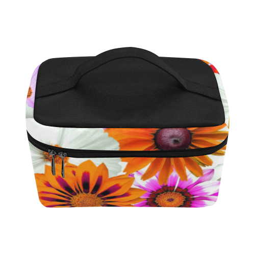 Spring Time Flowers 2 Cosmetic Bag/Large (Model 1658)