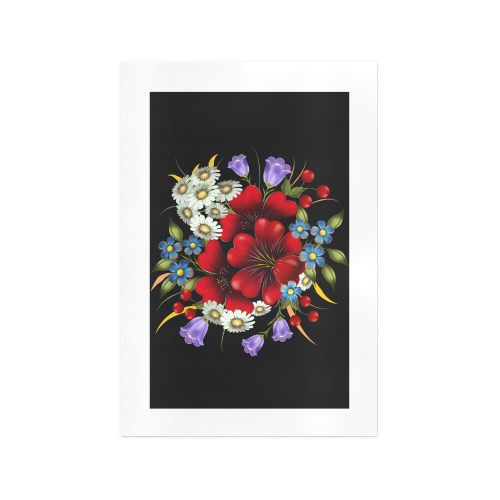 Bouquet Of Flowers Art Print 13‘’x19‘’