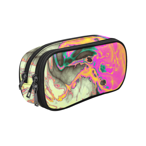 stormy marbled 3 by JamColors Pencil Pouch/Large (Model 1680)