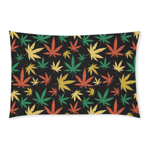 Cannabis Pattern 3-Piece Bedding Set