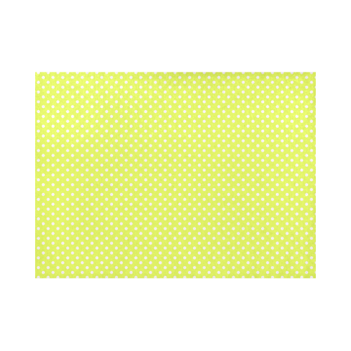 Yellow polka dots Placemat 14’’ x 19’’