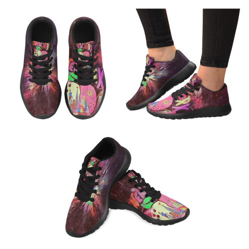 New York Popart by Nico Bielow Women’s Running Shoes (Model 020)