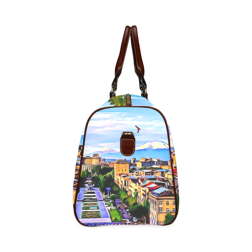 I Love Yerevan Waterproof Travel Bag/Small (Model 1639)
