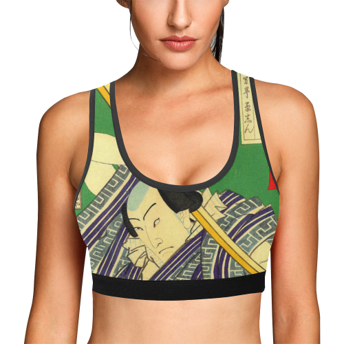 THE ACTOR 2 Women's All Over Print Sports Bra (Model T52)