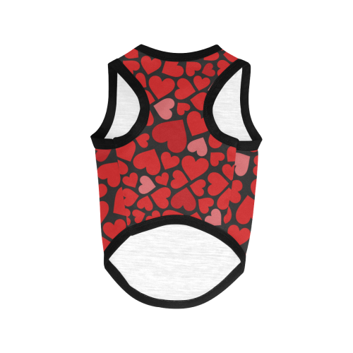 SWEET LOVE HEARTS All Over Print Pet Tank Top