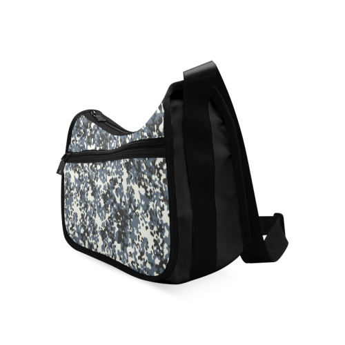 Urban City Black/Gray Digital Camouflage Crossbody Bags (Model 1616)