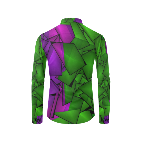 Braque Hulk Pattern by Artdream Men's All Over Print Casual Dress Shirt (Model T61)