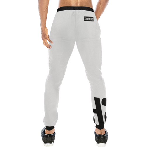 White Men's All Over Print Sweatpants (Model L11)