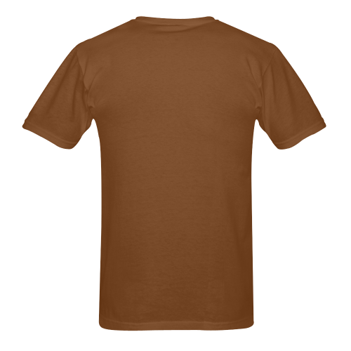 SEMILLAS EN LAS ALFORJAS SEPIA Men's T-Shirt in USA Size (Two Sides Printing)