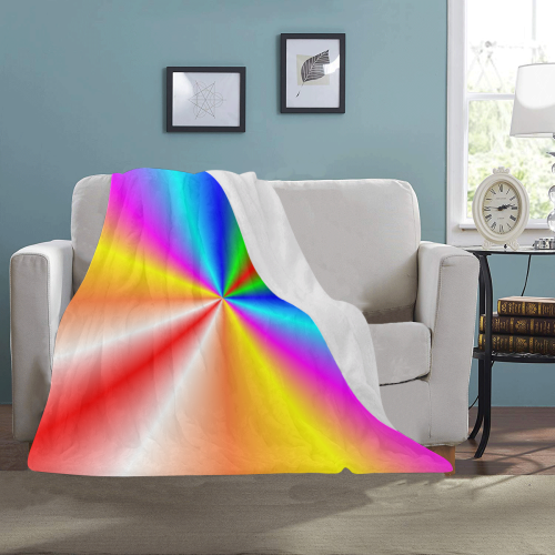 Swathed In Rainbows Ultra-Soft Micro Fleece Blanket 40"x50"