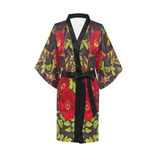 flowers #flowers #pattern #flora Kimono Robe