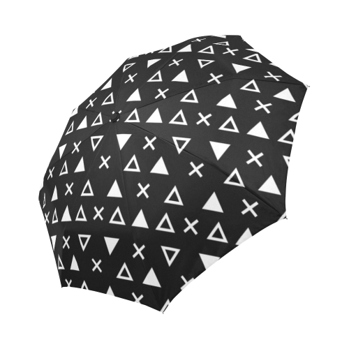 Geo Line Triangle Auto-Foldable Umbrella (Model U04)
