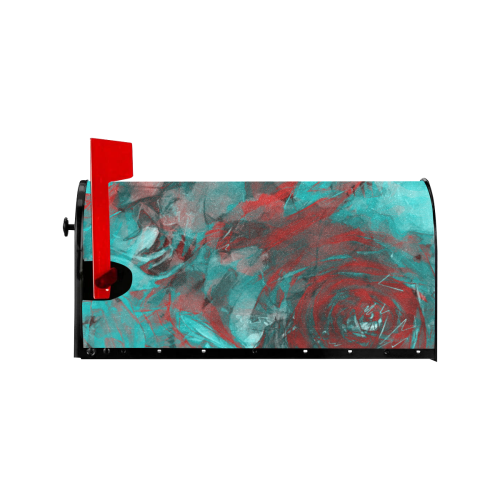 flowers flora #roses Mailbox Cover