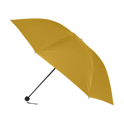 color dark goldenrod Anti-UV Foldable Umbrella (U08)