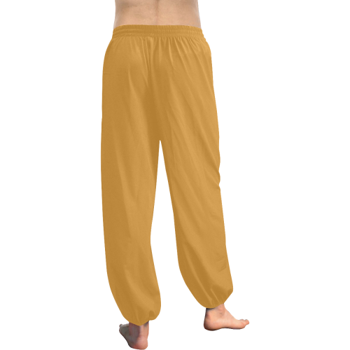 Golden Glow Women's All Over Print Harem Pants (Model L18)