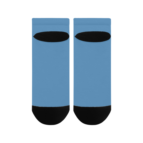 color steel blue Women's Ankle Socks