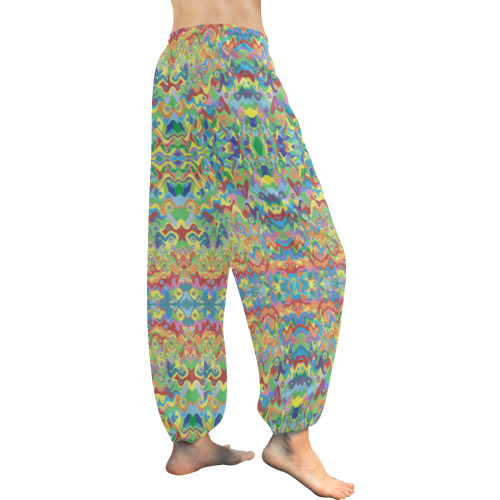 hills and sea art pants Women's All Over Print Harem Pants (Model L18)