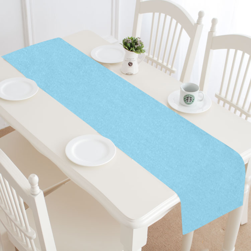 color baby blue Table Runner 16x72 inch